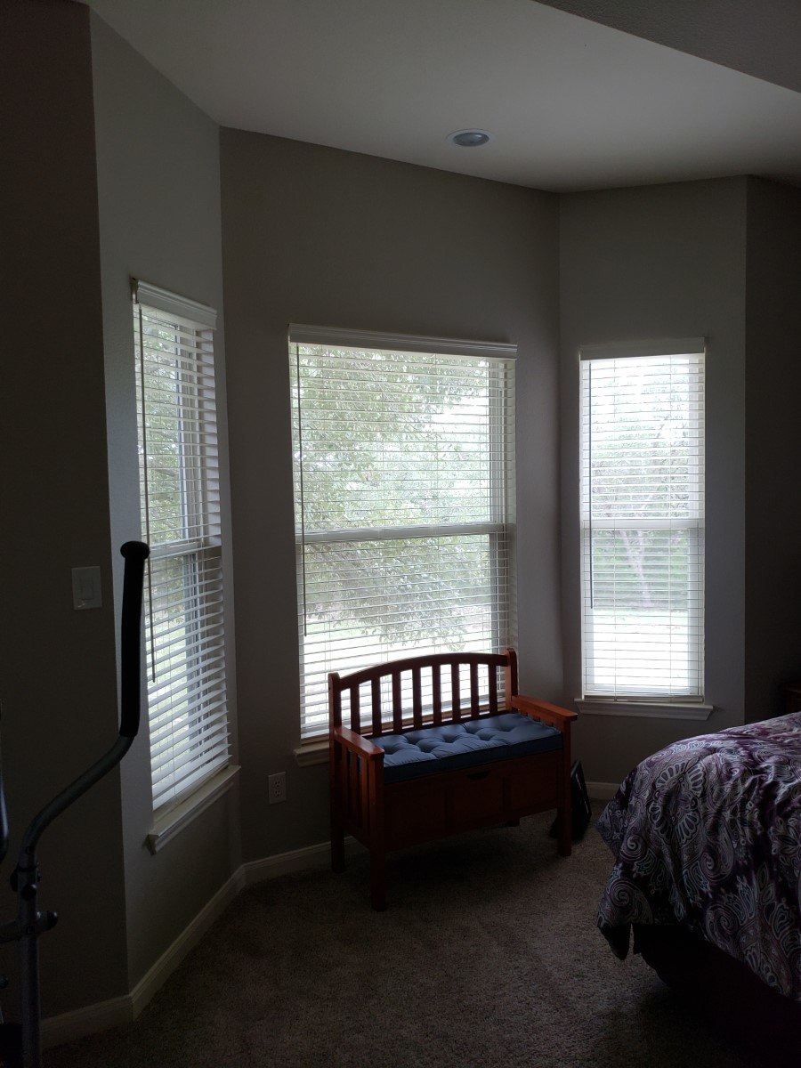 Child Safe Faux Wood Blinds in Spring Branch, TX