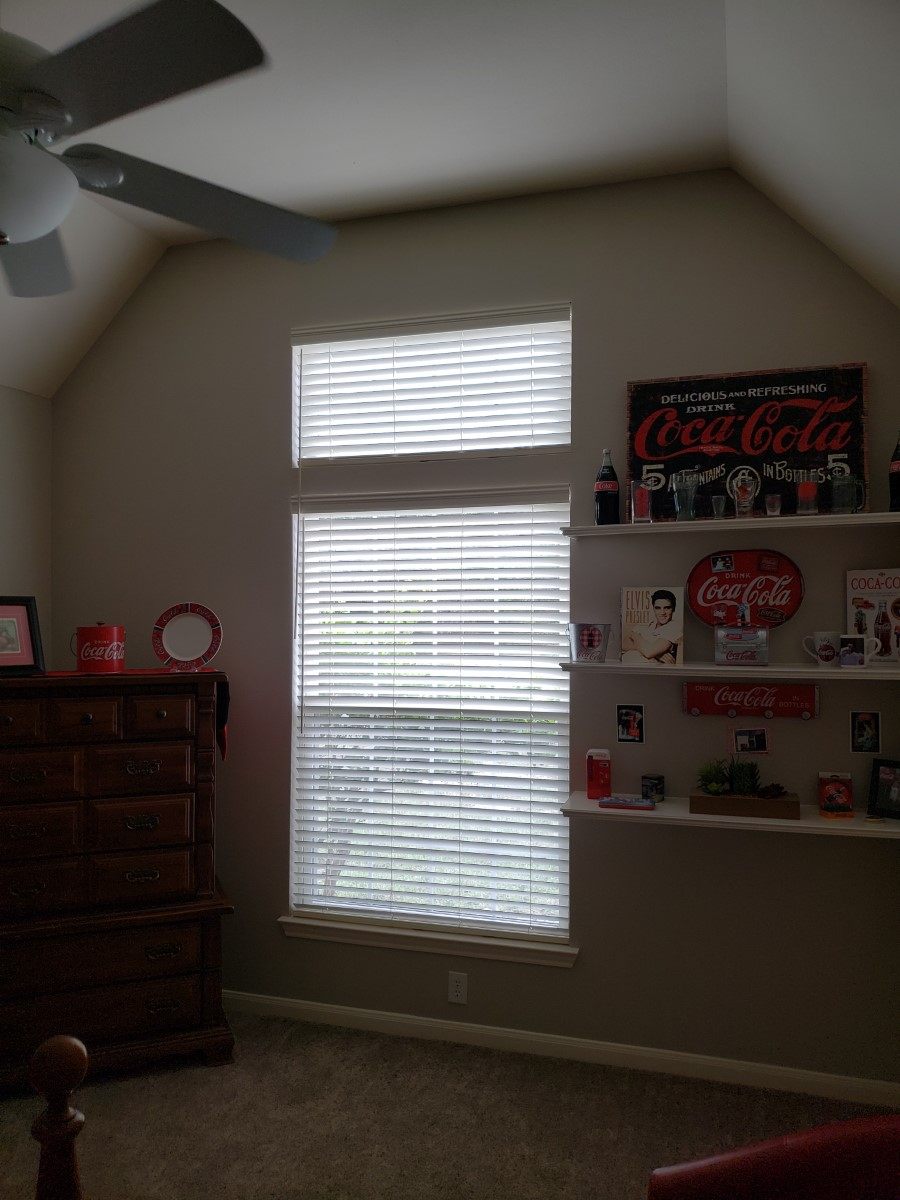 Child Safe Faux Wood Blinds in Spring Branch, TX