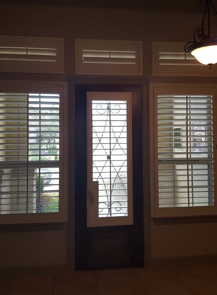 Entry Shutters Installed on Canoe Brook, in San Antonio, TX