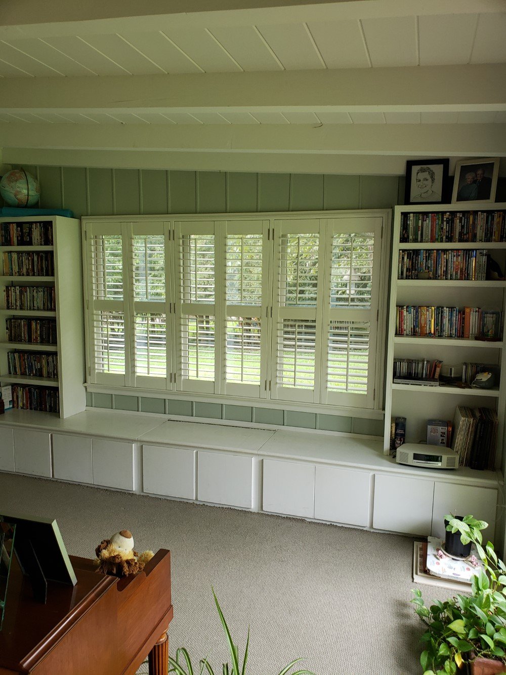 Hunter Douglas Top Down/ Bottom Up Duette Cellular shades in Kerrville, TX