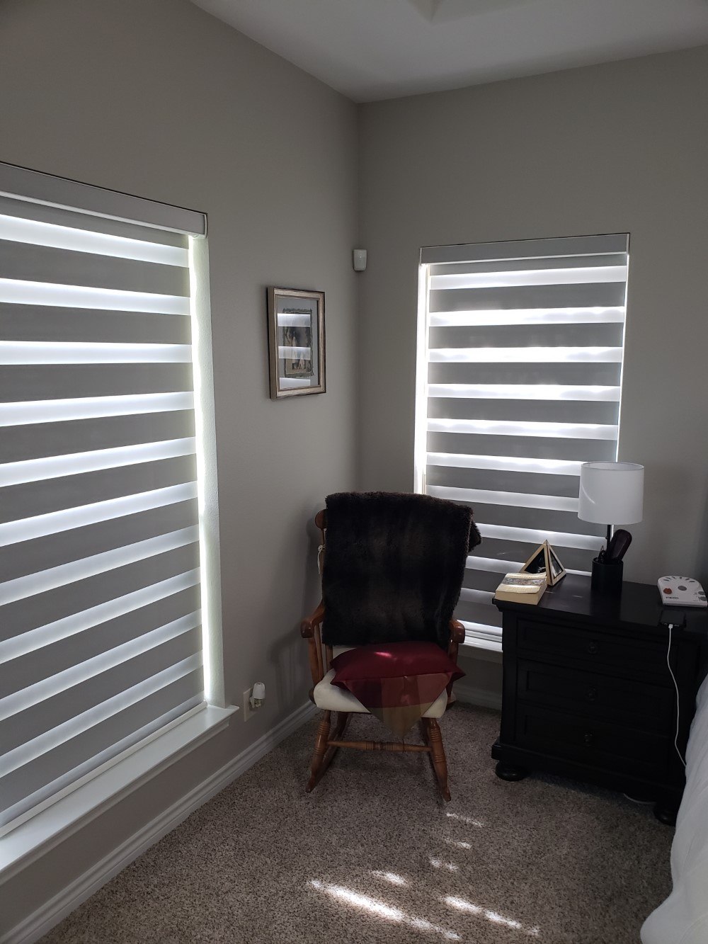 Louvolite Vision Banded Shades in Spring Branch, TX