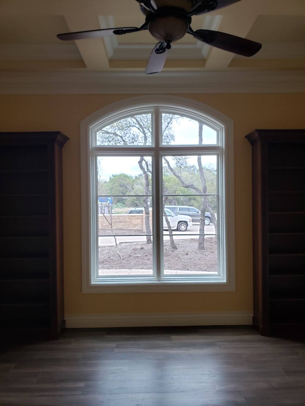 Elegant Painted Wood Shutters in Shavano Park, TX