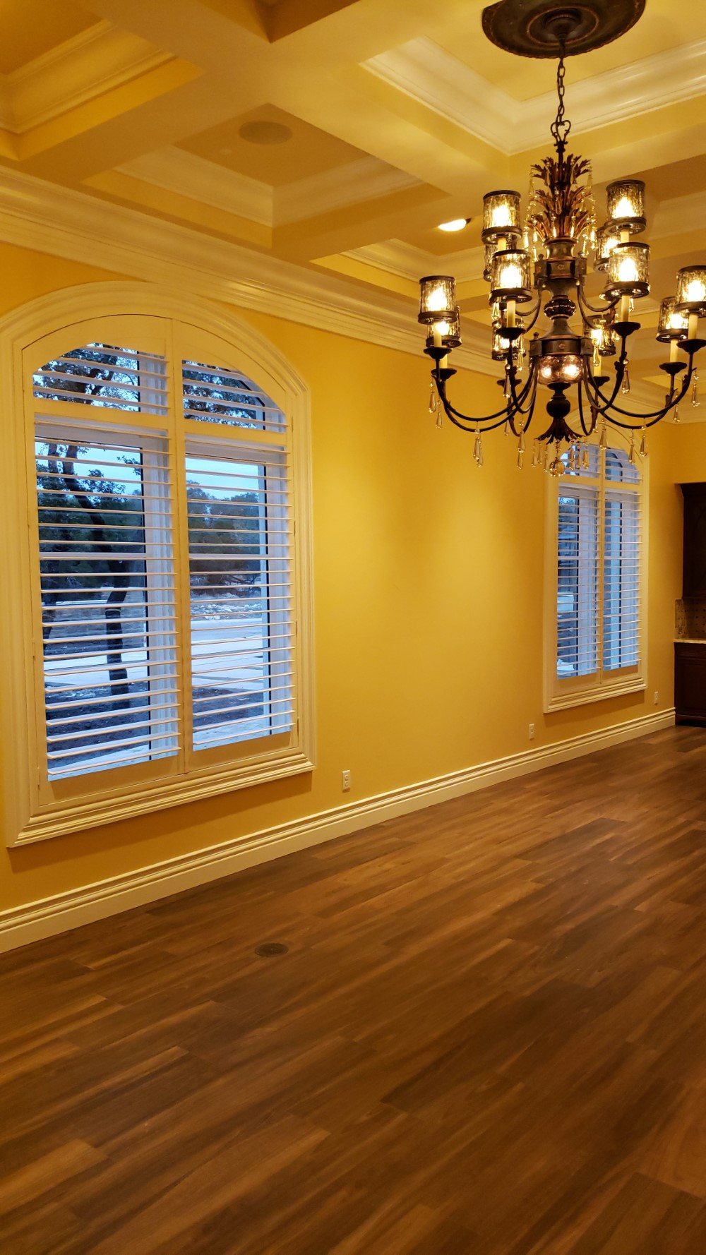 Latest Projects - Elegant Painted Wood Shutters in Shavano Park, TX